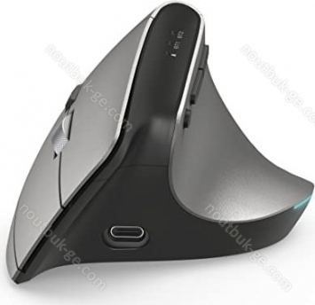Hama EMW-700 vertical Ergonomic Multi Device Mouse, grey/black, USB/Bluetooth