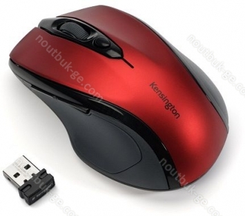 Kensington Pro Fit wireless mid-Size Mouse red, USB