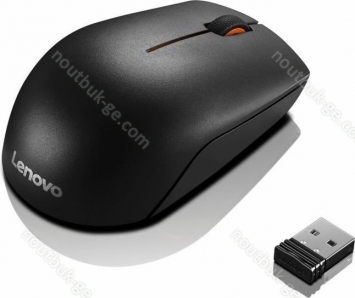 Lenovo 300 wireless Compact Mouse black, USB