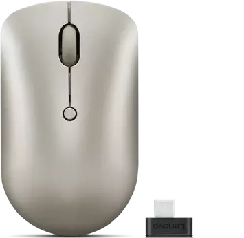 Lenovo 540 USB-C wireless Compact Mouse sand, USB