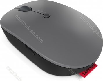 Lenovo Go wireless Multi-Device Mouse Thunder Black, USB/Bluetooth