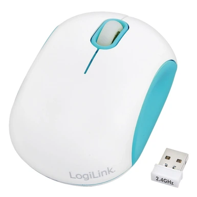 LogiLink Cooper radio white/blue, USB