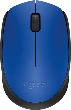 Logitech M171 wireless Mouse blue, USB