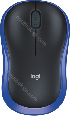 Logitech M185 wireless Mouse black/blue, USB