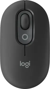 Logitech POP wireless Mouse, graphite, Logi Bolt, USB/Bluetooth