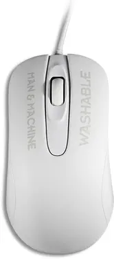 Man & Machine C Mouse washable, white, USB