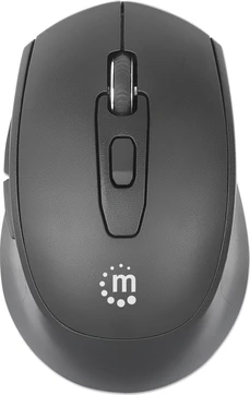 Manhattan Office Pro MW6200 wireless Optical Mouse, black, USB