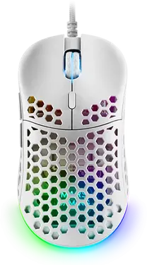 Mars Gaming MM55 white, USB