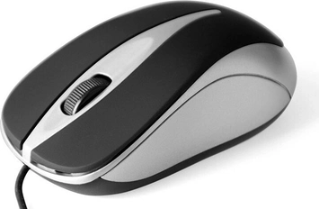 Media-Tech Plano Mouse silver, USB