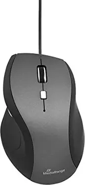 MediaRange Optical 5-button Mouse grey, USB