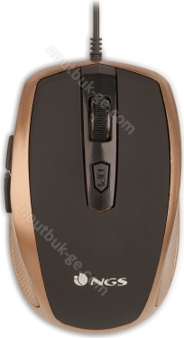 NGS Tick wired Mouse gold, USB