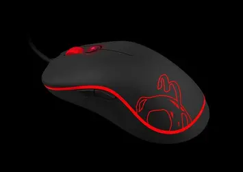 Ozone Neon black/red, USB