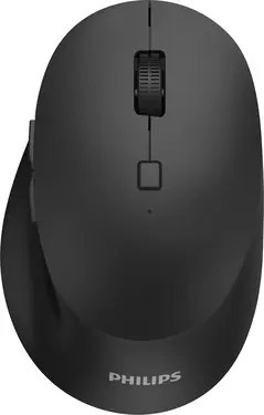 Philips 6000 Series Multi-Device Bluetooth Mouse, black, USB/Bluetooth