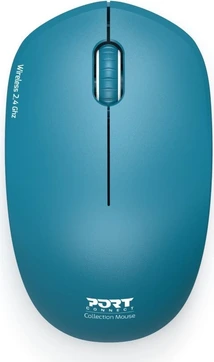 Port Designs wireless Mouse Collection blue, USB