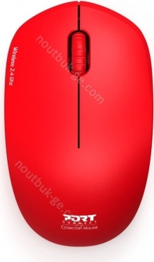 Port Designs wireless Mouse Collection red, USB