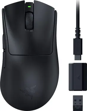 Razer DeathAdder V3 HyperSpeed black Soft-Touch, USB