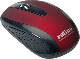 Roline / Secomp optical mouse wireless black/red, USB