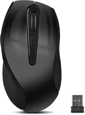 Speedlink AXON wireless desktop Mouse, dark grey, USB