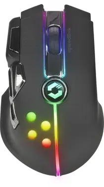 Speedlink Imperior wireless Gaming Mouse, Rubber-Black, USB