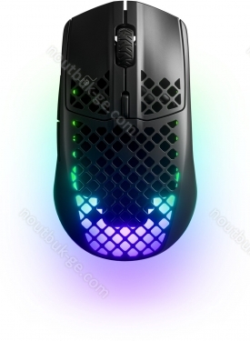 SteelSeries Aerox 3 wireless Onyx 2022 Edition, black, USB/Bluetooth