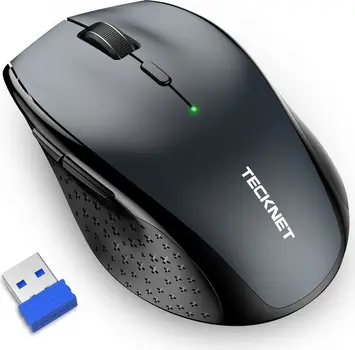TeckNet Classic 2.4G wireless, grey, USB