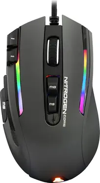 The G-Lab Kult Nitrogen CORE Gaming Mouse, black, USB