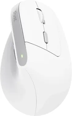 Trust Bayo II Ergonomic wireless Mouse white, ECO certified, USB