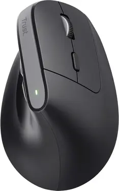 Trust Bayo+ Multidevice Ergonomic wireless Mouse black, ECO certified, USB/Bluetooth