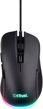 Trust Gaming GXT 922 YBAR ECO RGB Gaming Mouse black, ECO certified, USB