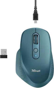 Trust Ozaa rechargeable wireless Mouse blue, USB