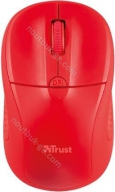 Trust Primo wireless Mouse, red, USB