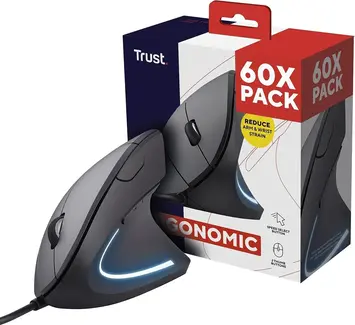 Trust Verto black, USB, 60-pack