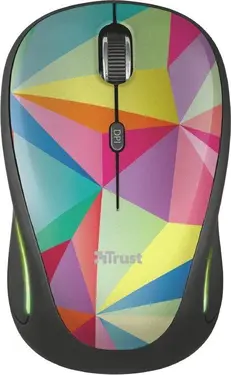 Trust Yvi FX wireless Mouse geometrics, USB
