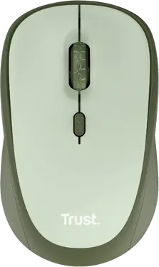 Trust Yvi+ Silent wireless Mouse green, ECO certified, USB