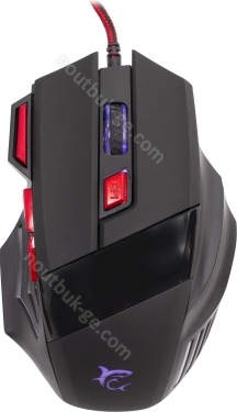 White Shark Marcus Gaming Mouse black, USB