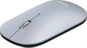 Wortmann Terra NBM1000S wireless BT Mouse silver, USB/Bluetooth