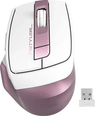 A4Tech FSTYLER Collection FG35 wireless Mouse white/pink, USB