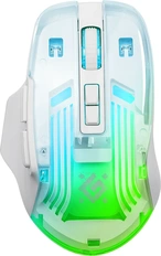 Defender Astro elite GM-056 wireless Gaming Mouse transparent/white, USB
