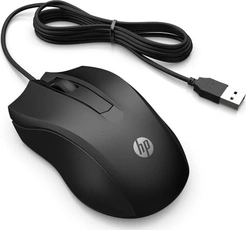 HP 105 wired Mouse, black, USB