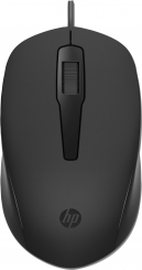 HP 150 wired Mouse, grey/black, USB