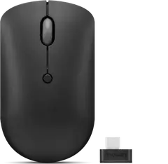 Lenovo 400 USB-C wireless Compact Mouse Raven Black, USB