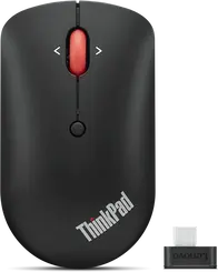 Lenovo ThinkPad USB-C wireless Compact Mouse black, USB
