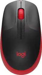 Logitech M190 Full-Size wireless Mouse red, USB