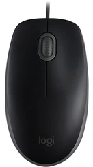 Logitech OEM B110 Silent Mouse black, USB