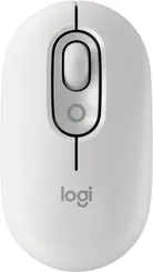 Logitech POP wireless Mouse, Off-white, Logi Bolt, USB/Bluetooth