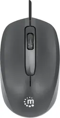 Manhattan Comfort II optical mouse black, USB