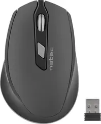 Natec Siskin wireless Silent Mouse black, USB