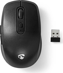 Nedis wireless Mouse, black, USB