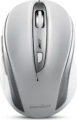 Perixx PERIMICE-721 SW wireless Ergonomic Mouse white/silver, USB