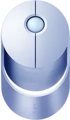 Rapoo Ralemo Air 1 Multi-mode wireless Charging Mouse purple, USB/Bluetooth